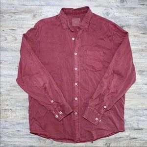 Tommy Bahama Burgundy Men Shirt Size L